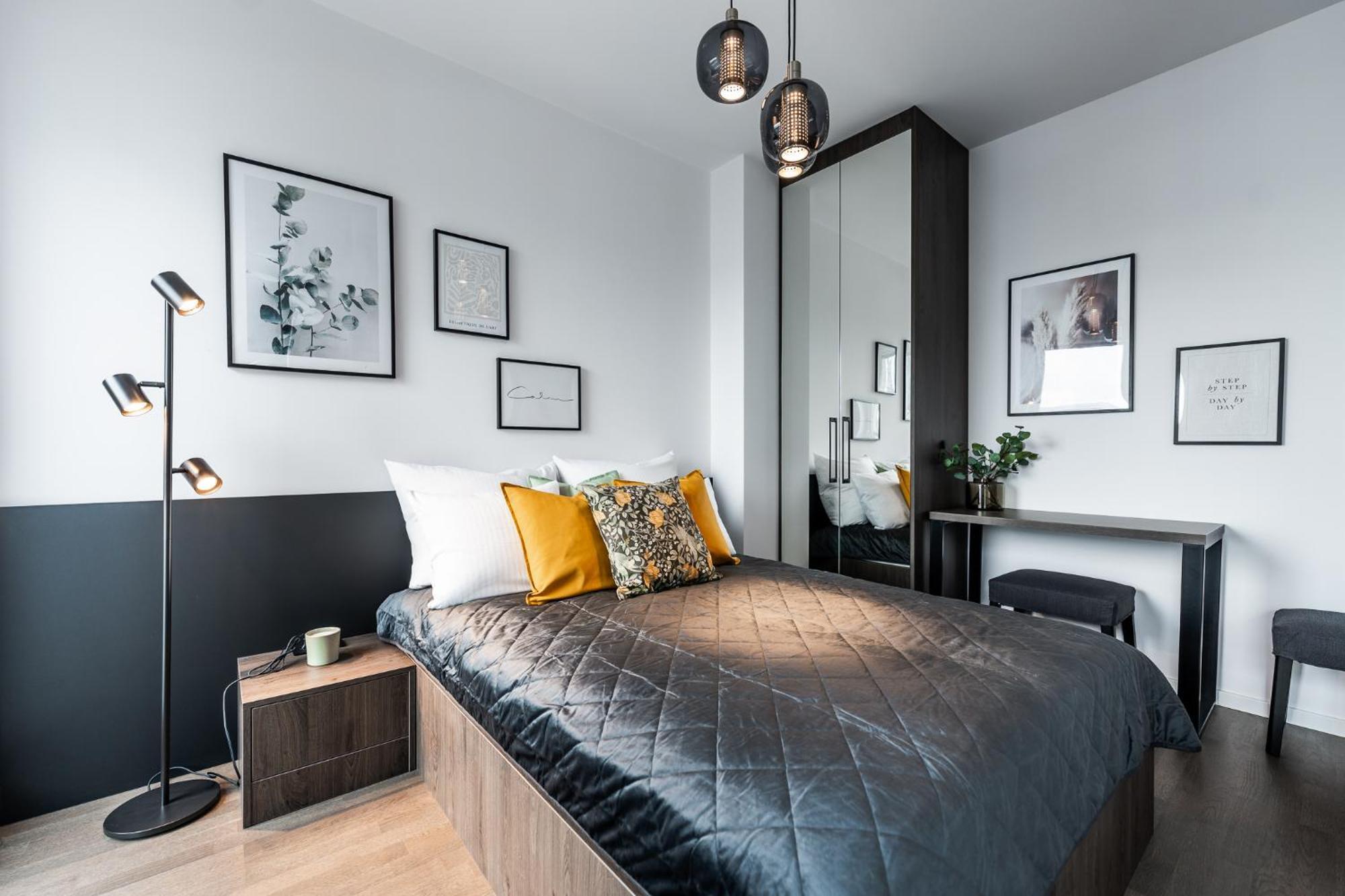 Apartamenty Tespis - Sokolska 30 Towers Katowice Szoba fotó